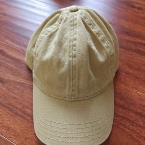 Madewell Womens Baseball Cap Khaki-Green